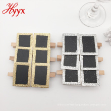 HYYX Surprise Toy Made In China wood crafts decoration blackboard clip